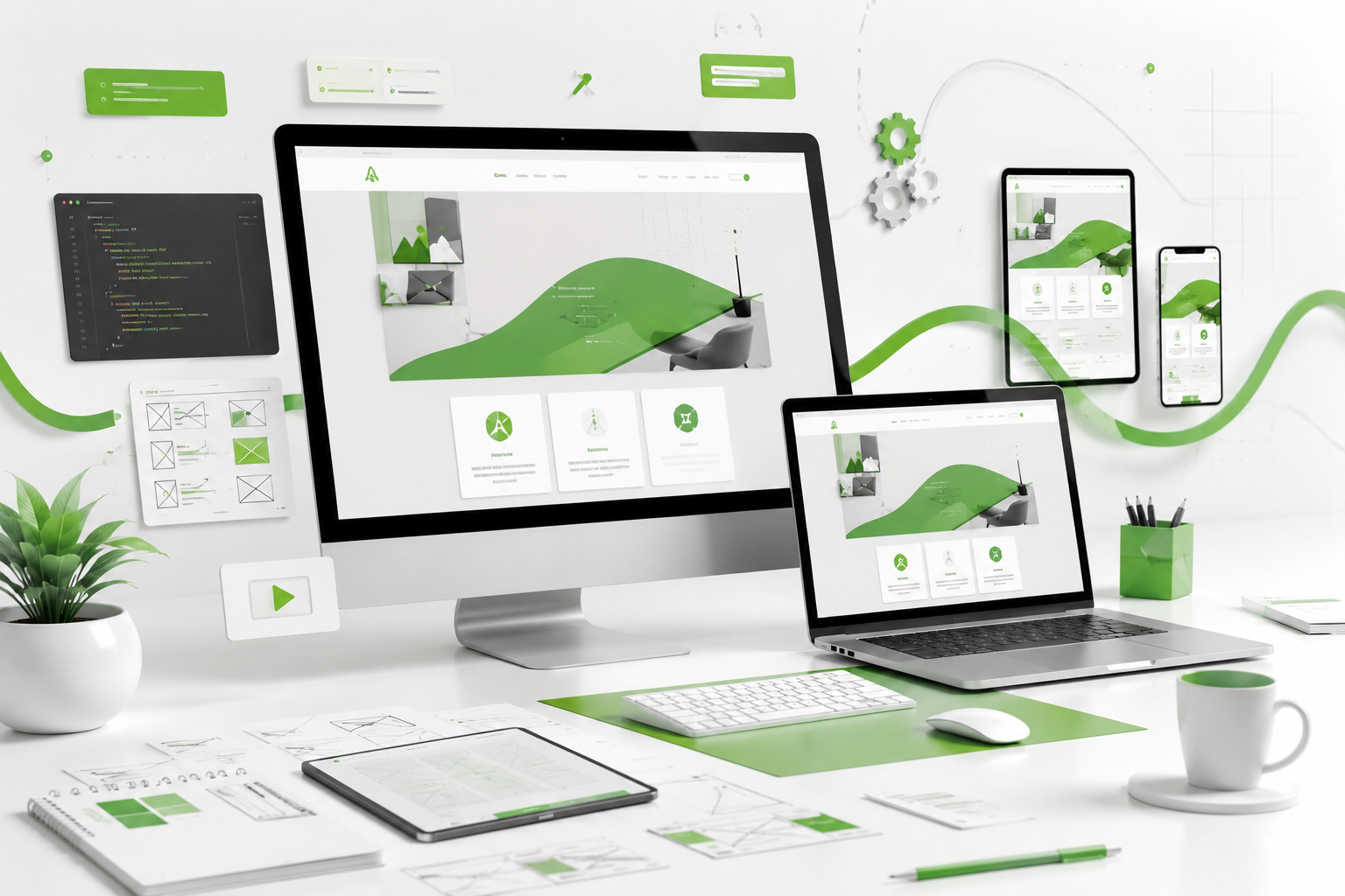 Website design sample