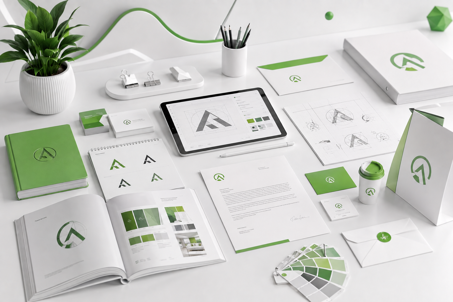 Branding and logo design sample